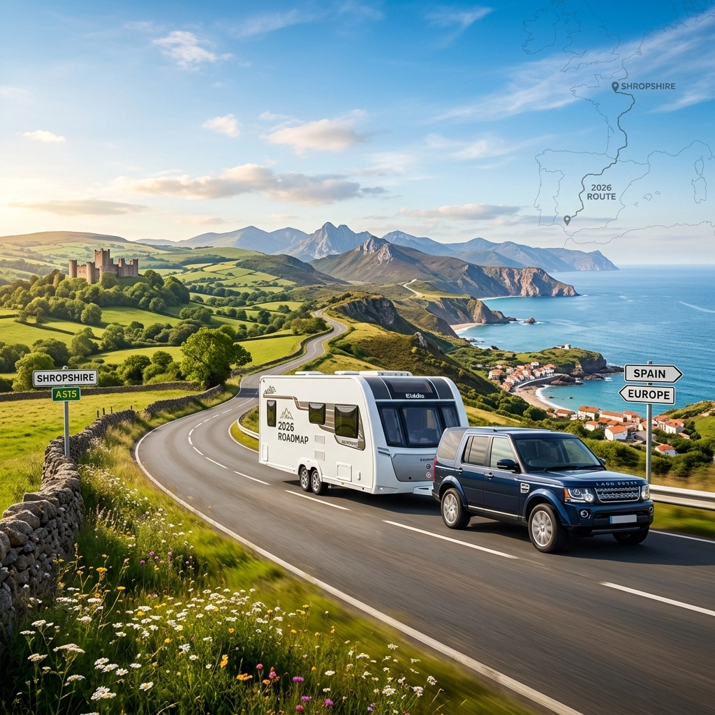 Summer 2026 Caravan Travels: From Shropshire to Spain and Beyond!