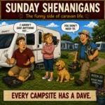 Sunday Shenanigans Comic 6 showing Dave arriving with three tools before Barry admits something is broken